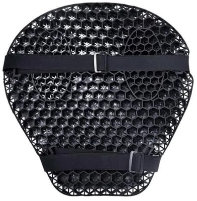 JCAKES Cojín Asiento Motocicleta Cojín De Aire para Asiento De Motocicleta Almohadilla De Gel para Asiento De Motocicleta Cojín 3D Comodidad Amortiguación Alivio Accesorios Cojín Asiento Motocicleta