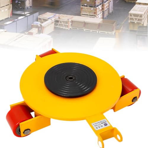 2T Transportrolle Schwerlast Panzerrollen Maschinen 4400lbs Mover Dolly Schwerlast-Transporthilfe Skate Roller bewegt 360° Rotation