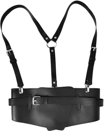 HRODA Gürtel Mit Hosenträger Steampunk Kummerbund Hüftgurt Für Frauen Enges Körperformendes Korsett Für Maskerade
