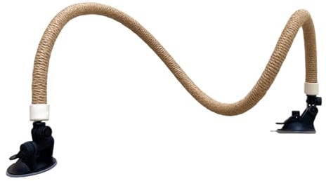 Perche de Perche, Perche réglable pour Perche, Accessoires de boîtes à Oiseaux, d'entraînement portatifs pour Oiseaux de Petite et Moyenne Taille