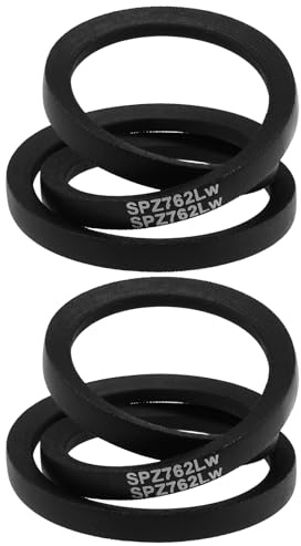eMagTech 2 STÜCKE Rasenmäher Keilriemen 460376 724mm Kompatibel mit AL-KO 46 BR Kompatibel mit Brill Rasenmäher