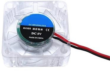 Ventilador for impresora 3D LED azul de 3 cm con USB de 2 pines, 5 V, 12 V, 24 V, 3010, 30 mm, 30 x 30 x 10 mm(5V USB)