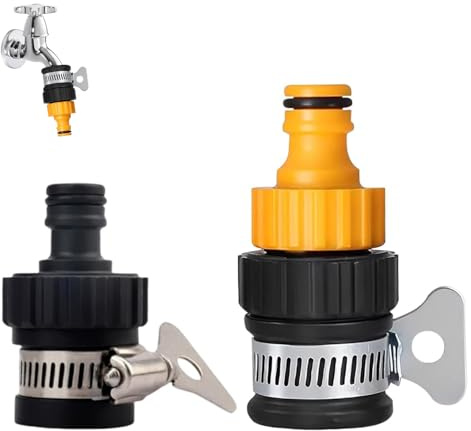 Kitchen Tap Hose Connector, Tap Hose Connectors Kitchen Taps, Easy to Install, Durable & Leak-Proof, Applicable for Old Style Dragon Head,Washing Machine Faucet