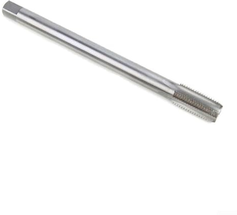 Taraud HSS 12 mm x 1,25 mm x 150 mm avec profil de filetage ISO standard pour un filetage interne précis dans les métaux ferreux et non ferreux