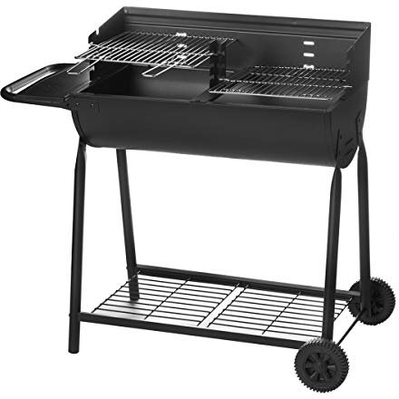Barbacoa de carbón de Acero Negra para jardín Garden - LOLAhome