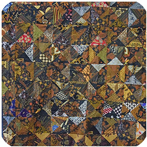 Simandra Colcha de patchwork, colcha de patchwork, colcha shabby manta, hecha a mano, para cama de matrimonio, color 5