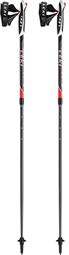 LEKI Goods, schwarz-neonrot-weiß, 100-130cm