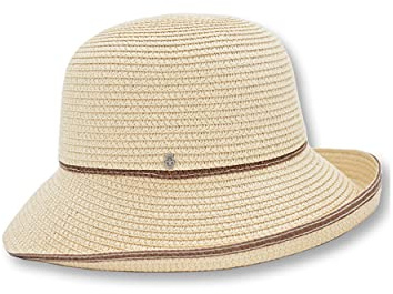 Roeckl Aruba Women's Straw Summer Beach Hat Premium Elegant