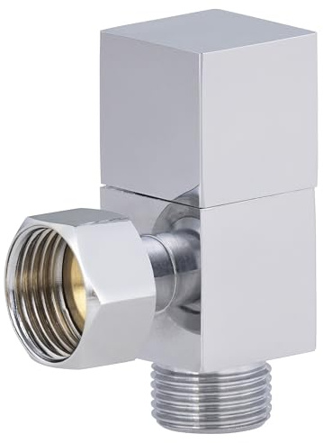 Robinet WC déco carré mâle femelle ecrou tournant 12x17 (3/8) NOYON & THIEBAULT