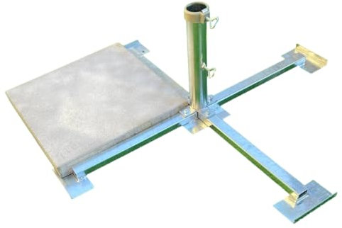 Duo - Masterholder holly SICHERHEITS 55 mm ø Gross-SCHIRME PLATTENSTÄNDER für 50 x 50 Platten - Made Baden WÜRTTEMBER
