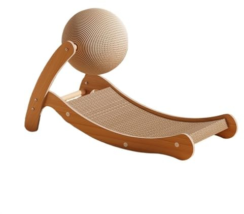 Kratzpappe für Katzen Sisal, verschleißfest, Kratzfest, große Katzenstreu, selbstwärmende Linderung for Katzen, Kratzbrett, Liegeball, Klauenschleifer Katzenspielzeug (Size : Small)