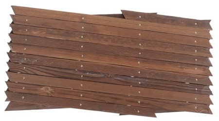 VINTORKY Clôture en bois clôture miniature clôture de bordure de pelouse grillage jardin clôture jardin décor clôture de jardin clôture de scène la grille couper Pergola la barrière