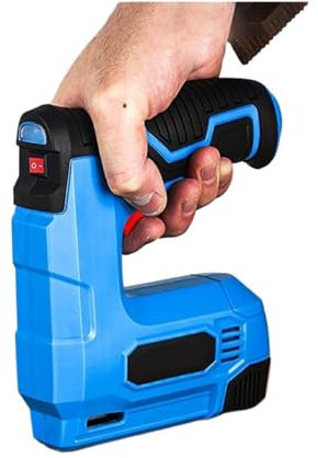 Grapadora, Grapadora eléctrica, pistola de clavos inalámbrica con batería de litio de 1500mAh, pistola grapadora recargable por USB, marco de madera for muebles, herramienta de bricolaje para proyecto