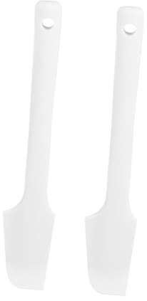 TOPBATHY Set Di 2 Raschietti in Silicone Resistenti Al Calore Per Una Facile Miscelazione