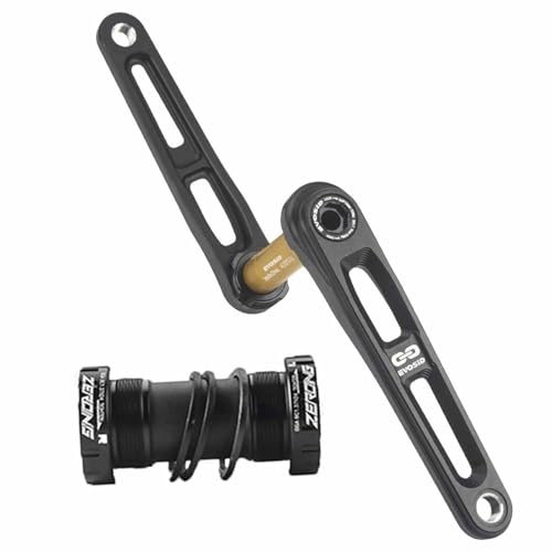 165/170/175Mm Rennrädern Kurbelarm Set CNC GXP Direct Mount Kurbel Set Hohl Einteilige Kurbelgarnitur Aus Aluminiumlegierung BSA BB Fahrrad-Zubehör, Cran, Fahrrad Pedale Set 165mm