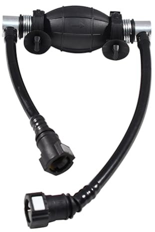 Car Diesel Fuel Hand Primer Pump Fuel Tube Assy 17270JD500 Compatible With Nissan Qashqai J10 2007-2014 and Renault Koleos 1.5 DCi 2.0 DCi