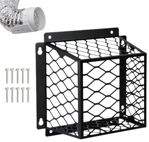 Copertura di ventilazione 'asciugatrice all'esterno - Copertura di ventilazione in acciaio inossidabile per la casa | Scudo protettivo resistente all'usura, tappo di scarico esterno, protezione