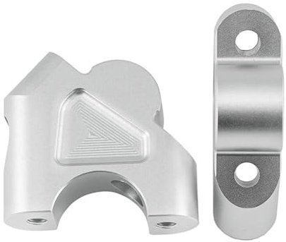 Motorcycle Handlebar Riser For BMW R1250GS ADV LC R1200GS Adventure GS R1200 R1250 R1200GSA Stub Fitting. Riser Extension Adjuster(Silver)