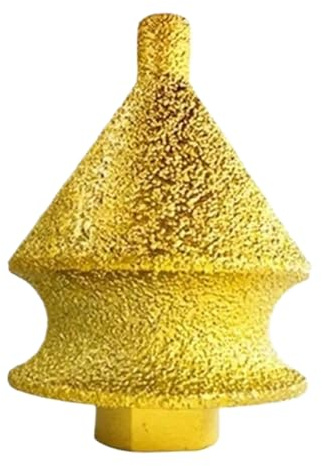 Fenayuu Fraise à chanfreiner M10 pour carrelage en céramique - Disque abrasif multifonction pour ébavurage - Travail du bois, béton, carrelage, métal