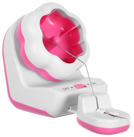 SMASOLO Máquina Automática para Hacer Bisutería Cuentas Blancas Cuenco Giratorio Eléctrico para Ensartar Cuentas DIY Herramienta Portátil para Pulseras y Collares Equipo para