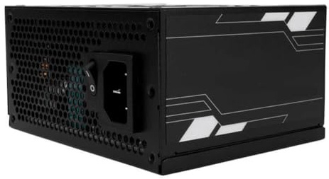Fuente de Alimentación 500W SFX Bronce Negro Directo 100-240V Voltaje Completo Compatible con Chasis M-ATX ATX