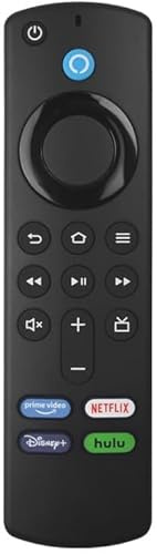 Telecomando di ricambio Voice con FireStick 3rd Gen L5B83G, compatibile con Smart TV Stick/4K Max, 3rd Gen, 2nd Gen, Lite, Cube (1st Gen 3nd Gen)
