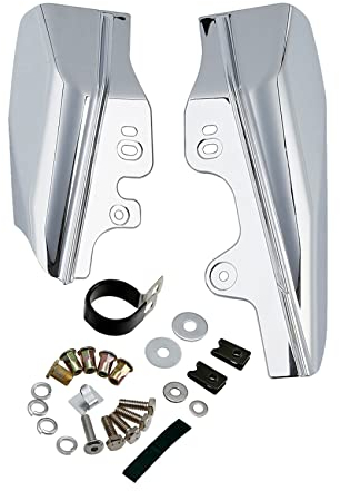 TCMT Deflettori d'aria Mid-Frame adatti per Harley Touring Road King Electra Glide Street Glide Road Glide Ultra Classic 2001-2008