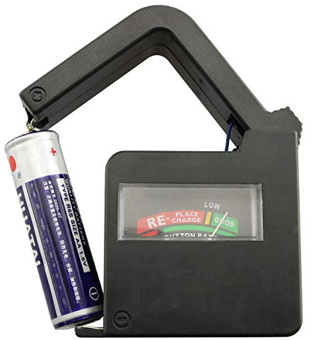 Tegg BT-860 Battery Tester Checker 1PC Battery Volt Tester Monitor For AA AAA C D 9V 1.5V Button Cell Batteries