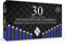 Wordsworth & Black Tintennachfüllungen für Füllfederhalter, Set mit 30 Tintenpatronen in Schwarz und Blau Farben, internationale Standardgröße, Länge ca. 2,04 Zoll, Basis-Durchmesser ca. 0,24 Zoll