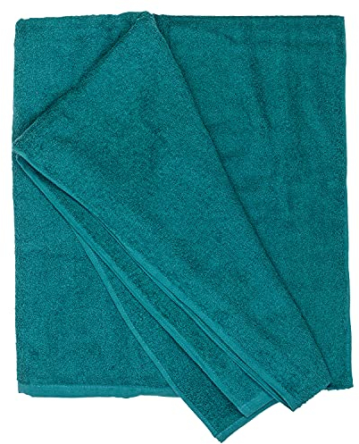 Kapart Strandtuch XXL Petrol, 100% Baumwolle, 100x220cm - XXL Strandhandtuch - Badetuch in Übergröße -Duschhandtuch, Badehandtuch & Saunatuch