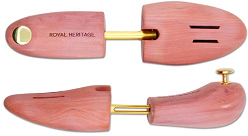 Royal Heritage Men's Cedar Shoe Trees - Ultimate Edition - Grown In USA (Medium (Fits Shoe Sizes 9-10)…