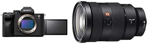 Sony Alpha 7 IV, Fotocamera Mirrorless Full-Frame, 33 MP, Real-time Eye Autofocus, 10 fps, 4K60p, Nero + Obiettivo SEL2470GM