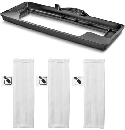 ViseNt Almohadillas de fregona Limpiador a Vapor, Repuesto de Planeador de alfombras. Compatible con KARCHER Carpet Glider EASYFIX 2.863-269,0 SC1 SC2 SC3 SC4 SC5