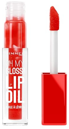 Rimmel London Oh My Gloss! Brillo Labial 004 Vivid Red, 6ml