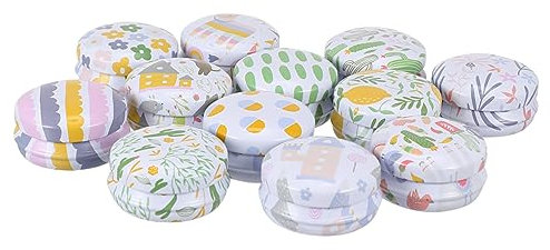 VINTORKY 12pièces Pots Cosmétiques Miniatures Vides Pour à Lèvres Lèvres Récipients Pratiques Et Portables Carton Animé