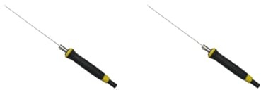 2 Set Engraving Pen 12V 36W 3A Hot Wire Foam Cutter for Sculpture Grooving Opening 200mm, Black