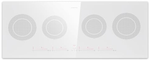 Klarstein Induktionskochfeld 5 Platten, 90cm Glaskeramik-Induktionskochfeld mit 5 Kochfelder, 11600W Herd mit Touch-Control & Überhitzungsschutz, Effizientes Glaskeramikkochfeld