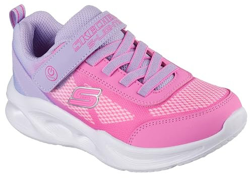 Skechers Sola Glow Ombre Deluxe Sneaker, Lavender, 29 EU