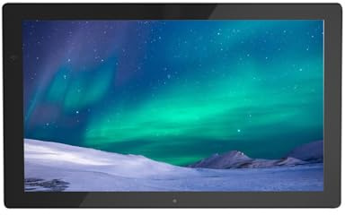 Cornice Digitale Multifunzione Da 27 Pollici E 32 Pollici, Con Rilevamento Del Corpo Umano, Può Essere Montata A Parete, Supporta La Visualizzazione Di Foto, Video E Calendario(Black,32 inches)