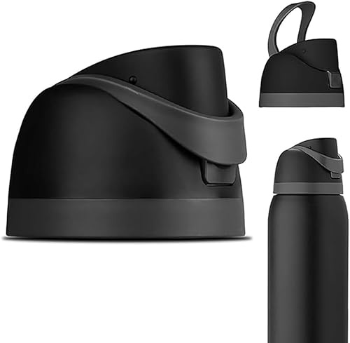 TOEECY Coperchio Bottiglia Sportiva Ergonomico Apertura Rapida Tappo Borraccia Antibatterica Impermeabile Manico Antiscivolo