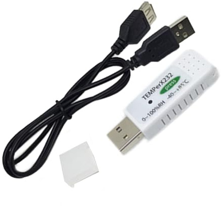 USB Thermometer Hygrometer External Probe Email Alarm Data Storage Data Collection Logger Secondary Development