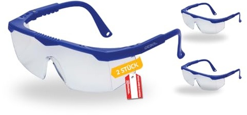 Gebol Safety Kids Kinder Schutzbrille, UV-Schutz, kratzfest, leicht