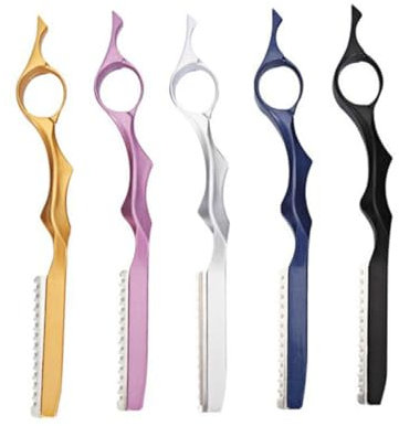 FRCOLOR Goldener Rasierer Zum Ausdünnen Der Haare Haarschneider Für Haarstrukturierung Und Haarschichtung Haarausdünner