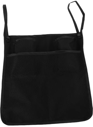 SOLUSTRE Kinderwagentasche Mit Netz Organizer Für Flaschen Und Spielzeug Hängende Tasche Für Wasserflaschen Und Snacks Faltbar Und Leicht Zu Montieren