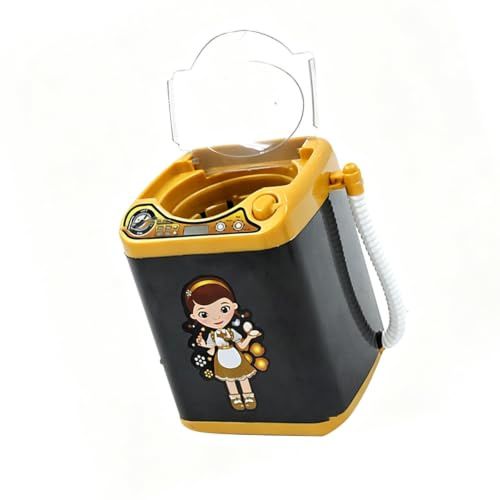 Washing Machine Toy Plastic Black Electric for Kids | Back to School Decor, Toy Mini Washing Machine, Washing Machine Mini Toy, Toy Cleaning
