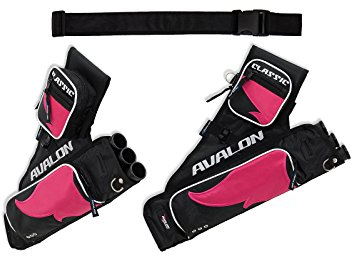 Avalon Classic Seitenköcher LH Linkshand schwarz/pink QTA-A-SL610-425