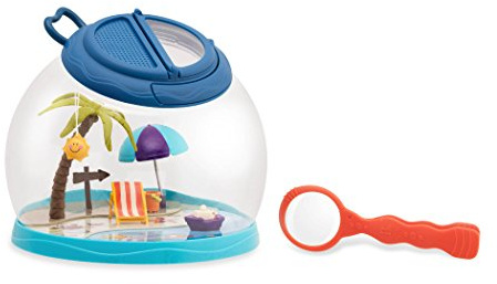 B. toys by Battat toys Insektenfänger Wellness Hotel für Insekten, Lupe und große Pinzette Forscher Set Outdoor Spielzeug für Garten, Wald ab 4 Jahren (3 Teile) BX1550Z Blau