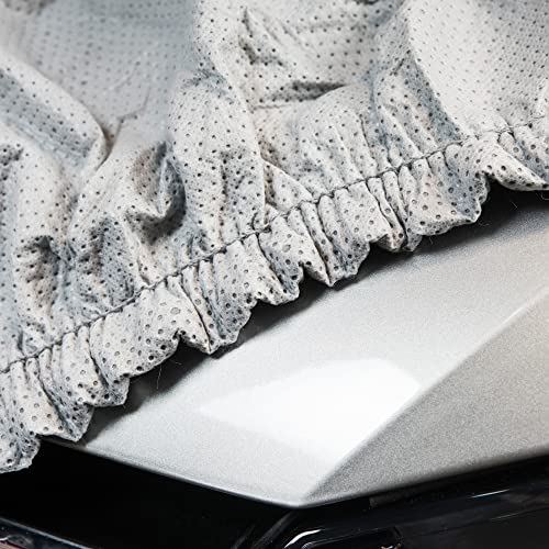 SOFTGARAGE Vollgarage Basic 3-lagig lichtgrau Indoor Outdoor atmungsaktiv wasserabweisend Car Cover Ganzgarage Autoplane Autoabdeckung Artikel 403010-0600164