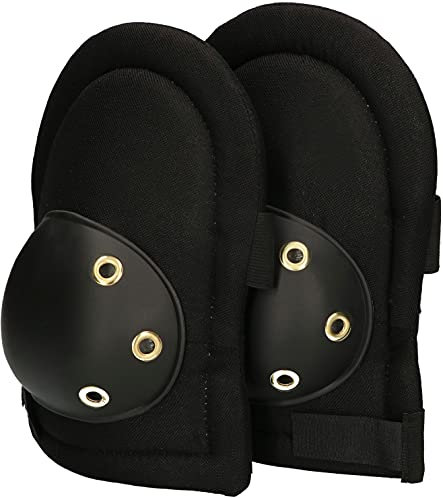 KOTARBAU® Rodilleras universales, Rodilleras de trabajo, Protectores de rodillas, Rodilleras de plástico, Rodilleras con tiras de goma con velcro, Rodilleras para el trabajo, Protección de rodillas