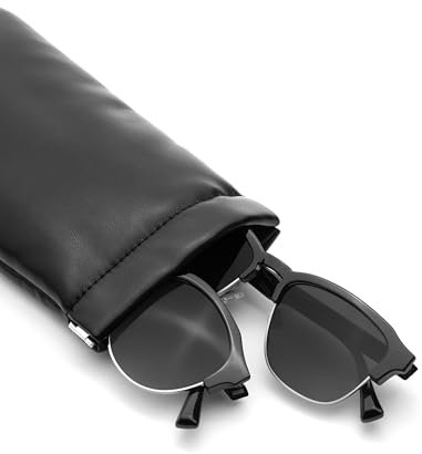 HAWKERS Unisex Double Pouch-Black Fluor Brillenetui, schwarz, Einheitsgröße